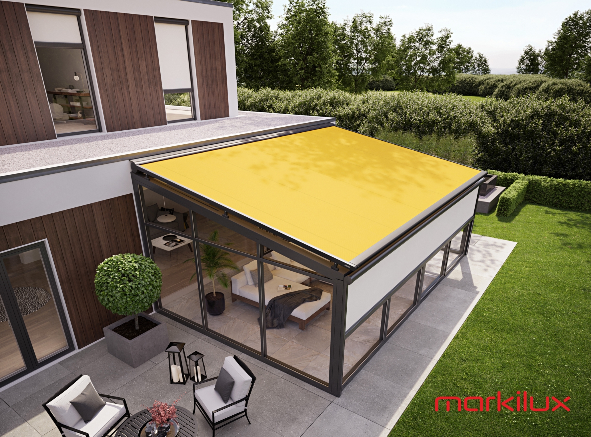 Markilux Glasdachmarkise